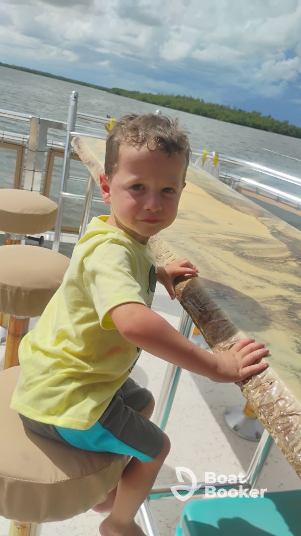 Boating with Jonathan