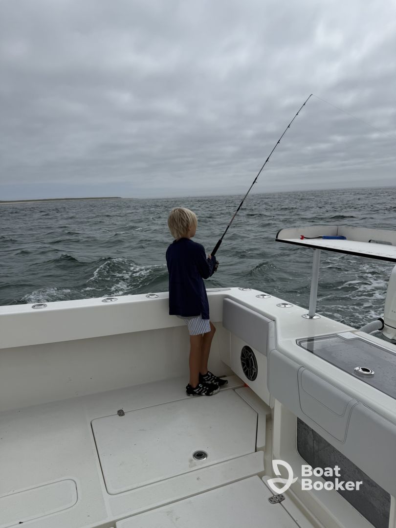 While watching and fishing