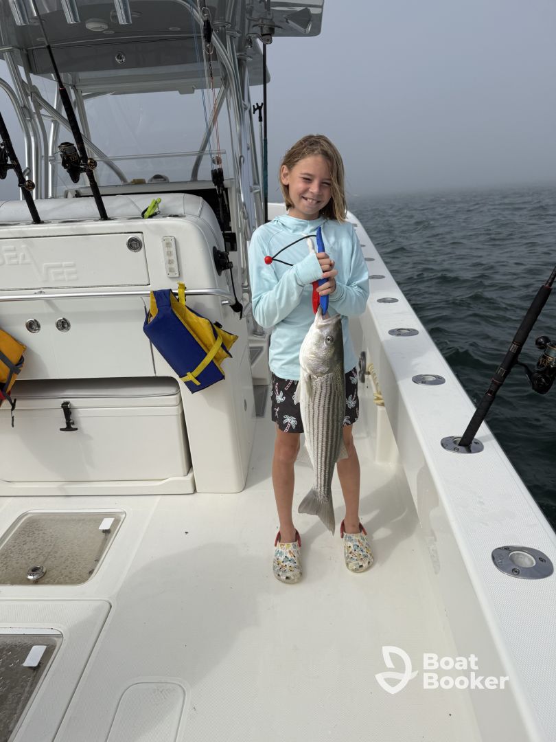 While watching and fishing