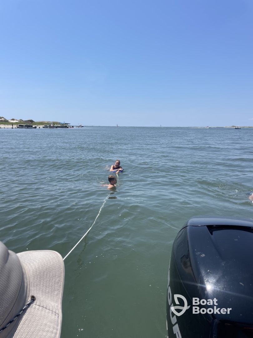 Boating on the inter coastal and ocean with Captain Doug. 