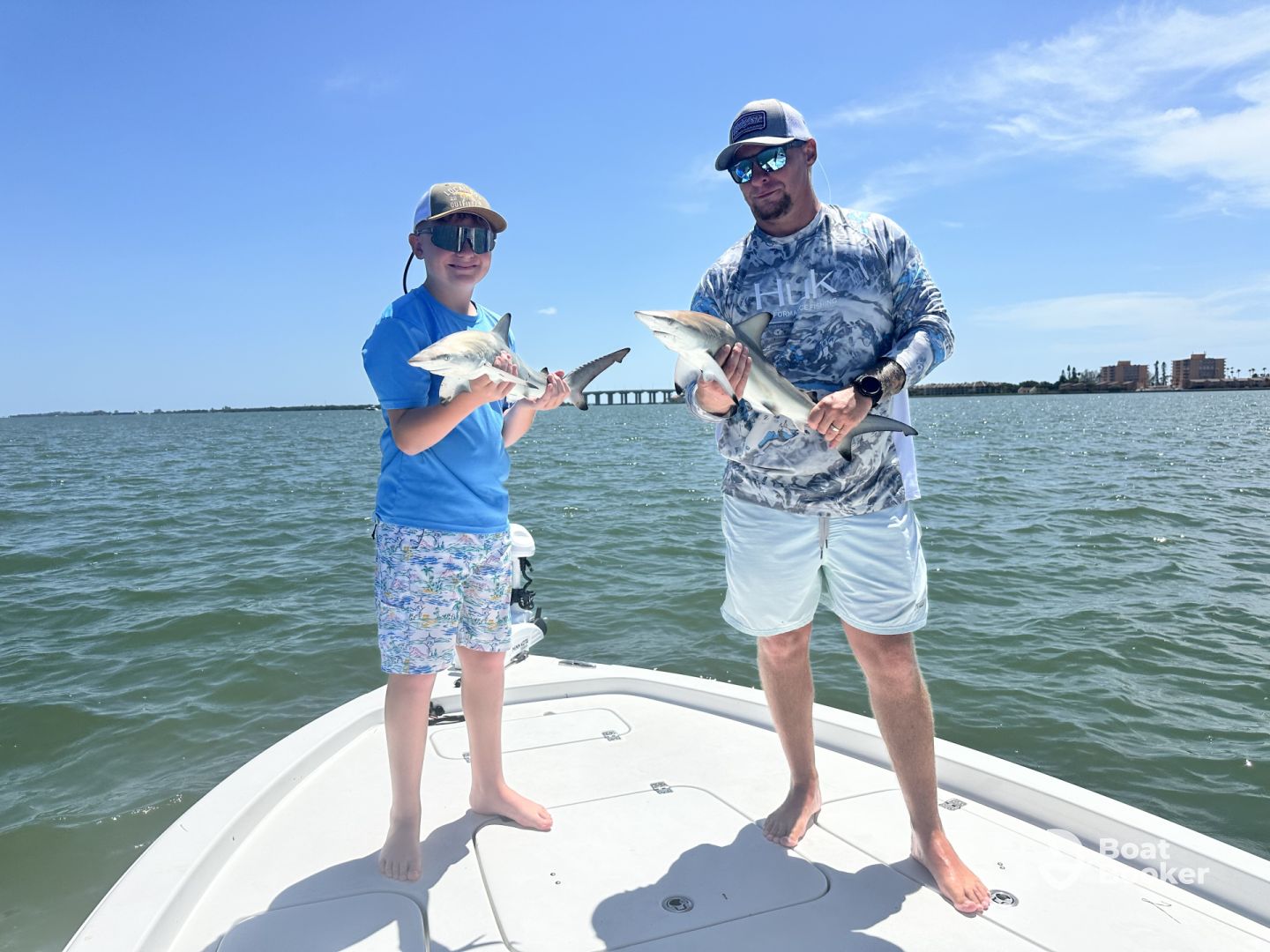 Boating with Daniel