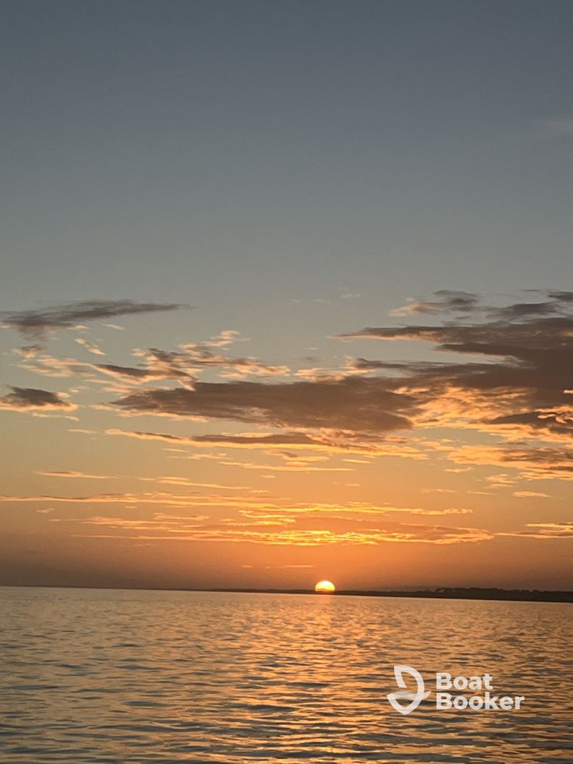 Relaxing, beautiful sunset 