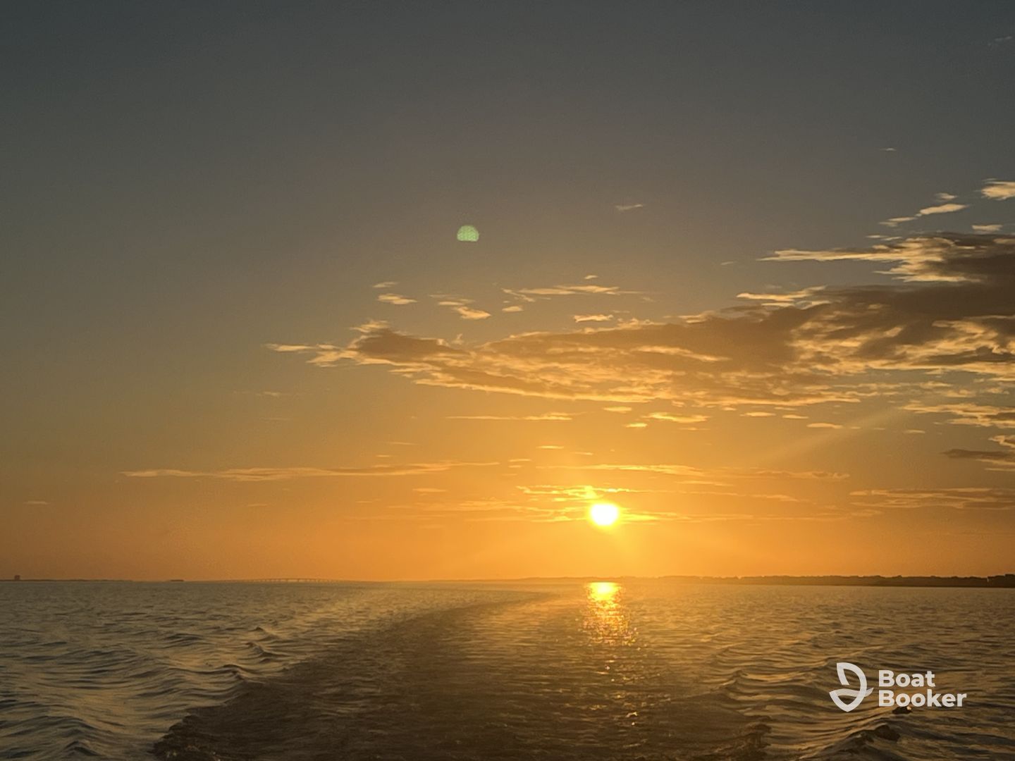 Relaxing, beautiful sunset 