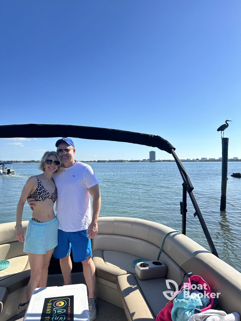Perfect Pontoon cruise!