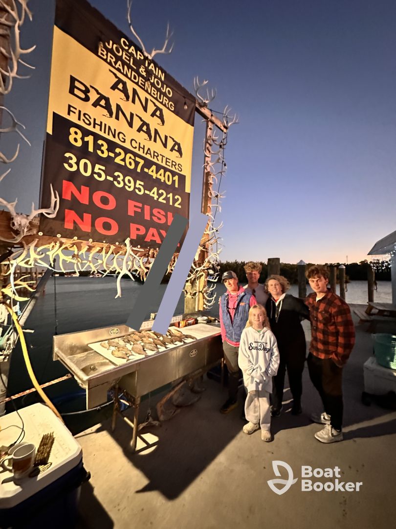 Awesome family fishing trip on Ana Banana!
