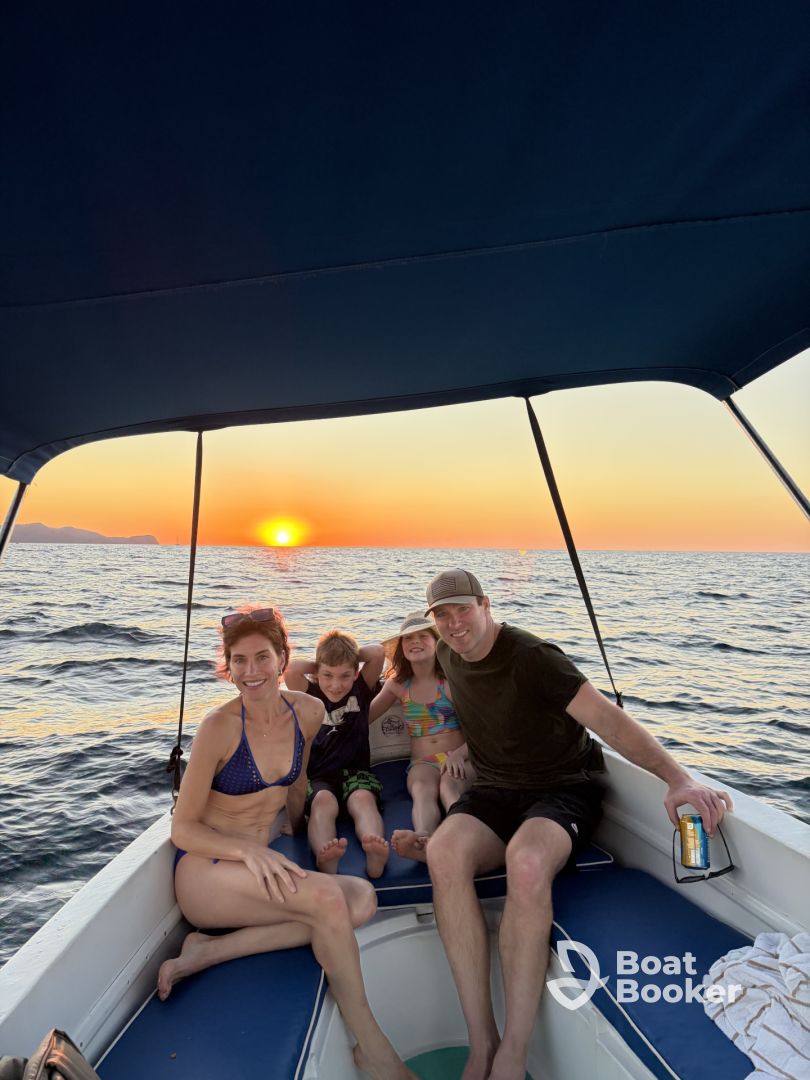 Amazing sunset boat trip! 