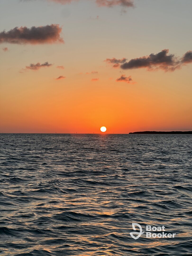 Sunset cruise with Captain Caroline!