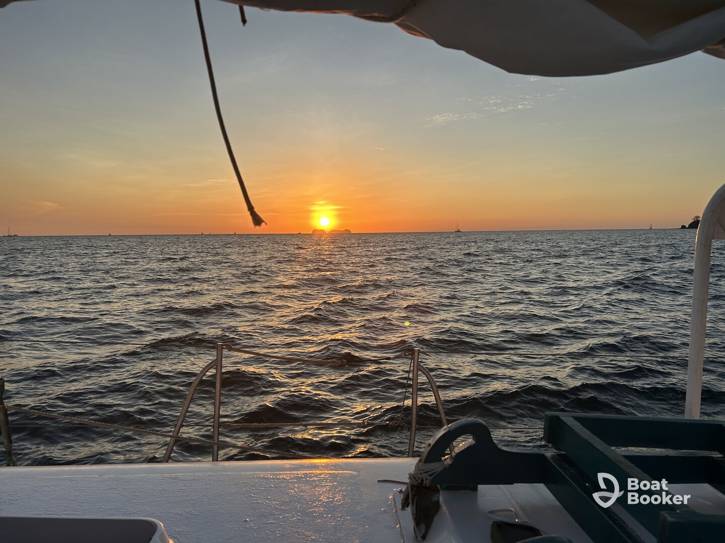 Sunset sailing 