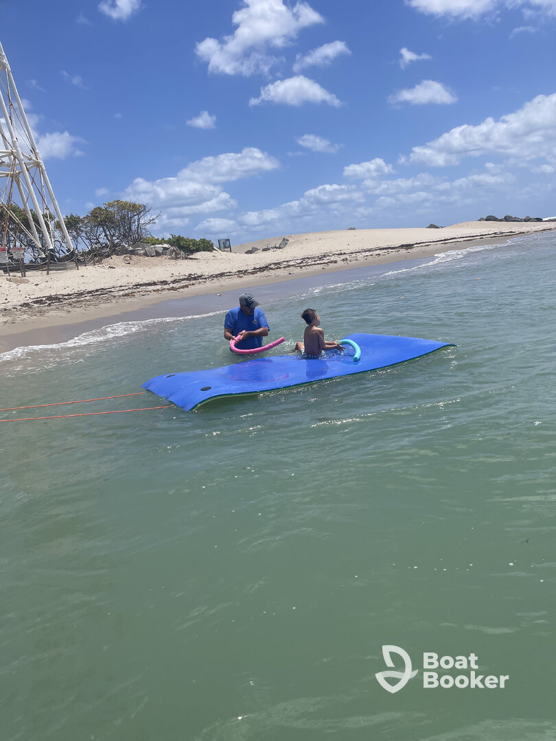 fabulous Captain Scott even in water playing with the boys we would definetely come back again .