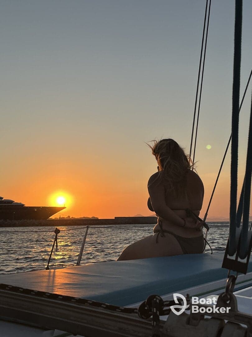 amazing sunset trip with our family 