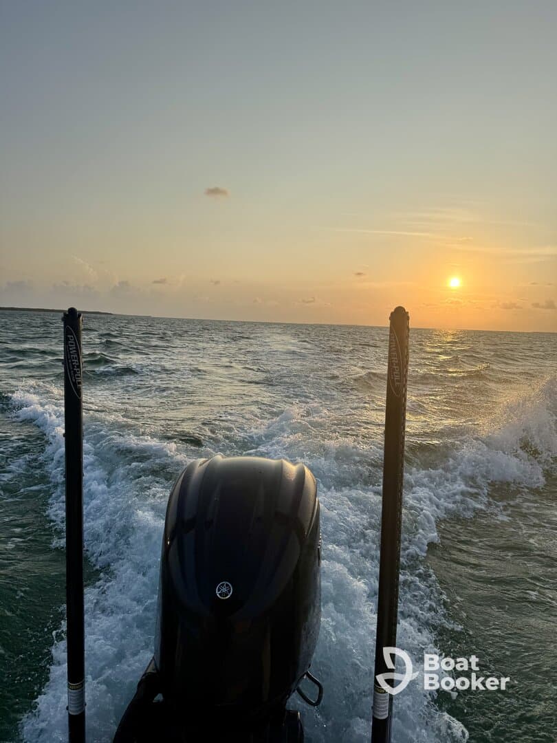 Fun sunset cruise