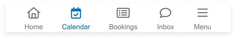 Bookings Navigation