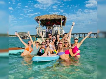 Destin Private Tiki Lil Kahuna to Crab Island